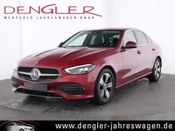 Rot Gebraucht 2023 Mercedes C180 Avantgarde Limousine | 34.990 € (Fairer Preis)