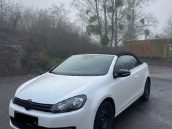 Weiß Gebraucht 2013 VW Golf Cabriolet Cabrio | 11.200 € (Fairer Preis)