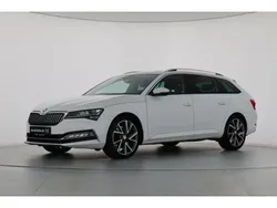 Moonweiss metallic (metallic) Gebraucht 2021 Skoda Superb Kombi | 30.889 € (Fairer Preis)