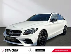 Unilack polarweiß Gebraucht 2020 Mercedes C200 AMG Kombi | 29.980 € (Etwas zu teuer)