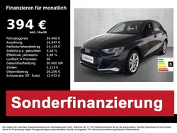 Mythosschwarz metallic Gebraucht 2024 Audi A3 Advanced Plus Limousine | 34.490 € (Guter Preis)