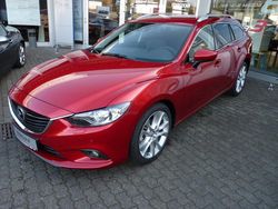 Rot metallic Gebraucht 2015 Mazda 6 Sports-Line Kombi | 26.990 €