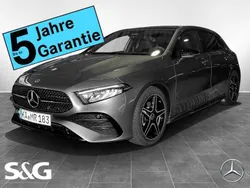 Metalliclack mountaingrau Gebraucht 2024 Mercedes A200 AMG Limousine | 37.699 € (Teuer)