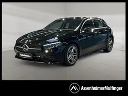 Schwarz Gebraucht 2024 Mercedes A200 AMG Limousine | 32.442 € (Fairer Preis)