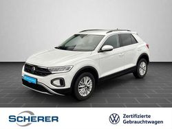 Pure white Gebraucht 2022 VW T-Roc Life SUV | 21.900 € (Fairer Preis)