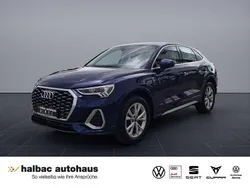 Navarrablau metallic Gebraucht 2021 Audi Q3 Sportback S-Line SUV | 30.820 € (Guter Preis)