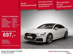 Gletscherweiß metallic Gebraucht 2022 Audi A7 Sportback S-Line Kleinwagen | 49.940 € (Fairer Preis)