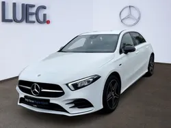 Weiß Gebraucht 2021 Mercedes A250 AMG Limousine | 24.980 € (Guter Preis)
