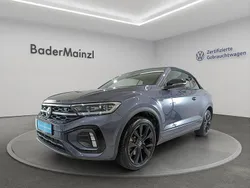 Grau Gebraucht 2024 VW T-Roc Cabriolet R-line Cabrio | 33.930 € (Etwas zu teuer)