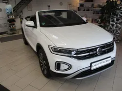 Weiß Neu 2025 VW T-Roc Cabriolet Style Cabrio | 36.850 € (Fairer Preis)