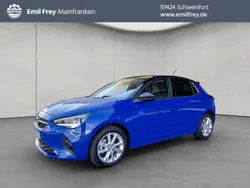 Voltaik blau metallic/dach karbo Gebraucht 2023 Opel Corsa Elegance Limousine | 18.550 € (Fairer Preis)