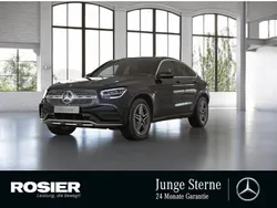 Grau Gebraucht 2020 Mercedes GLC300 AMG line Coupé | 47.990 € (Fairer Preis)