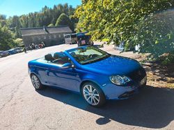 Blau Gebraucht 2010 VW Eos GT Cabrio | 10.600 € (Etwas zu teuer)