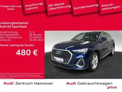 Navarrablau metallic Gebraucht 2024 Audi Q3 Sportback S-Line SUV | 40.950 € (Guter Preis)