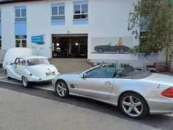 Silber Gebraucht 2004 Mercedes SL350 Cabrio | 21.500 € (Guter Preis)