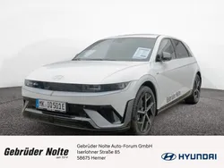 Weiss / atlas white Gebraucht 2024 Hyundai Ioniq 5 N Line SUV | 53.990 € (Teuer)