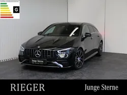 Black metallic Gebraucht 2024 Mercedes CLA35 AMG Shooting Brake AMG Kombi | 46.759 € (Fairer Preis)