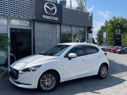 Satinweiß metallic Gebraucht 2021 Mazda 2 Kizoku Kleinwagen | 17.490 € (Fairer Preis)