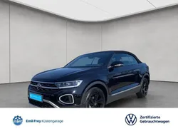Schwarz Gebraucht 2024 VW T-Roc Cabriolet Style Cabrio | 32.680 € (Guter Preis)