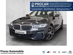 Black sapphire Gebraucht 2022 BMW 530e M Sport Kombi | 33.970 € (Guter Preis)