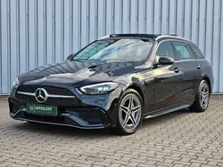 Schwarz Gebraucht 2022 Mercedes C220 AMG line Kombi | 31.940 € (Fairer Preis)