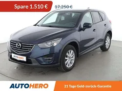 Deep crystal blue Gebraucht 2016 Mazda CX-5 Exclusive-Line SUV | 15.740 € (Fairer Preis)