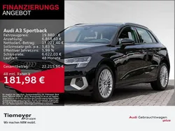 Schwarz Gebraucht 2020 Audi A3 Sportback Advanced Limousine | 19.880 € (Fairer Preis)
