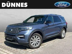 Blau Gebraucht 2021 Ford Explorer Hybrid Platinum SUV | 45.480 € (Fairer Preis)