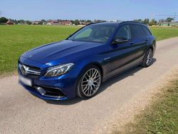Blau Gebraucht 2017 Mercedes C63 AMG AMG Kombi | 46.500 € (Fairer Preis)
