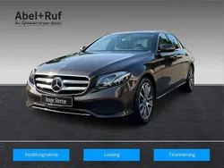 Braun Gebraucht 2018 Mercedes E350 Avantgarde Limousine | 27.779 € (Fairer Preis)