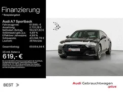Mythosschwarz metallic Gebraucht 2024 Audi A7 Sportback Ambiente Kleinwagen | 61.999 € (Superpreis)