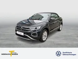 Schwarz Gebraucht 2024 VW T-Roc Cabriolet Style Cabrio | 27.810 € (Guter Preis)
