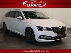 Moonweiss metallic Gebraucht 2021 Skoda Superb LAURIN & KLEMENT Kombi | 20.400 € (Guter Preis)