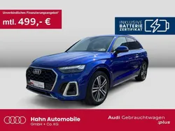 Ultrablau metallic Gebraucht 2021 Audi Q5 S-Line SUV | 44.830 € (Teuer)