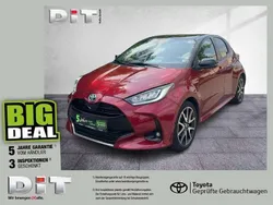 Tokiorot/schwarz Gebraucht 2021 Toyota Yaris Hybrid Style Kleinwagen | 18.140 € (Guter Preis)