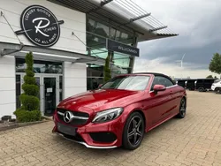 Rot Gebraucht 2016 Mercedes C180 AMG line Cabrio | 35.900 €