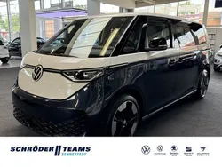 Weiß (candyweiß/ starlight blue metallic) Neu 2025 VW ID. Buzz Goal Van | 76.980 € (Teuer)