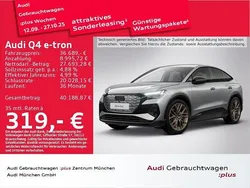 Taifungrau metallic Gebraucht 2022 Audi Q4 Sportback e-tron S-Line SUV | 36.421 € (Teuer)