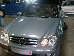 Grau metallic Gebraucht 2006 Mercedes CLK280 Cabrio | 11.900 €