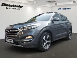 Grau Gebraucht 2018 Hyundai Tucson Premium SUV | 19.590 € (Fairer Preis)