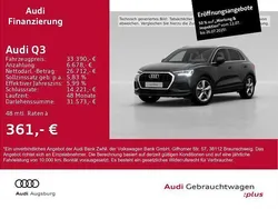 Mythosschwarz metallic Gebraucht 2022 Audi Q3 Sport SUV | 33.390 € (Fairer Preis)