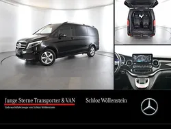 Schwarz Gebraucht 2022 Mercedes V220 Edition Van / Kleinbus | 40.770 € (Superpreis)