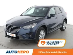 Deep crystal blue Gebraucht 2016 Mazda CX-5 Exclusive-Line SUV | 15.320 € (Fairer Preis)
