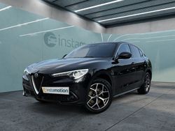 Schwarz Gebraucht 2021 Alfa Romeo Stelvio Lusso SUV | 36.840 € (Teuer)
