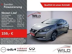Gun metallic (m) Gebraucht 2021 Nissan Leaf Tekna Kleinwagen | 19.990 € (Fairer Preis)