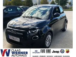 Onyx schwarz) (schwarz Gebraucht 2021 Fiat 500e Action Kleinwagen | 12.990 € (Fairer Preis)
