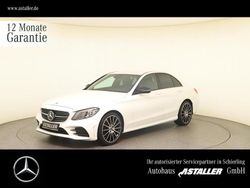 Unilack polarweiß Gebraucht 2020 Mercedes C180 AMG line Limousine | 29.900 € (Fairer Preis)