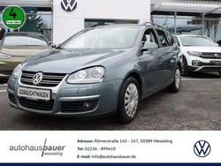 Grün Gebraucht 2007 VW Golf V Comfortline Kombi | 4.960 € (Fairer Preis)