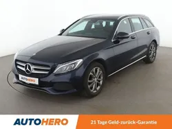 Blau Gebraucht 2016 Mercedes C200 Avantgarde Limousine | 19.420 € (Fairer Preis)