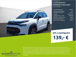 Weiß Gebraucht 2023 Citroën C3 Aircross Shine SUV | 14.880 € (Guter Preis)
